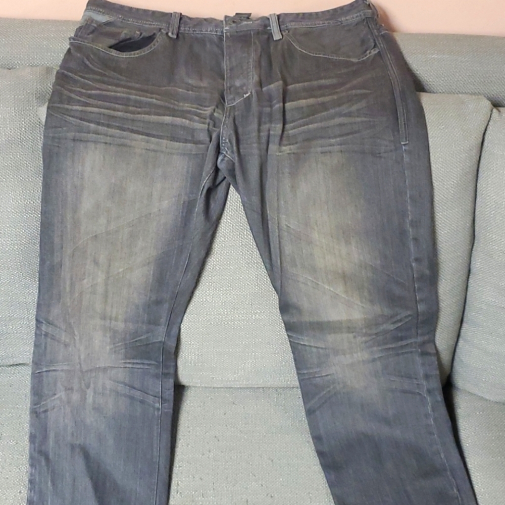 Dark gray jeans long pants